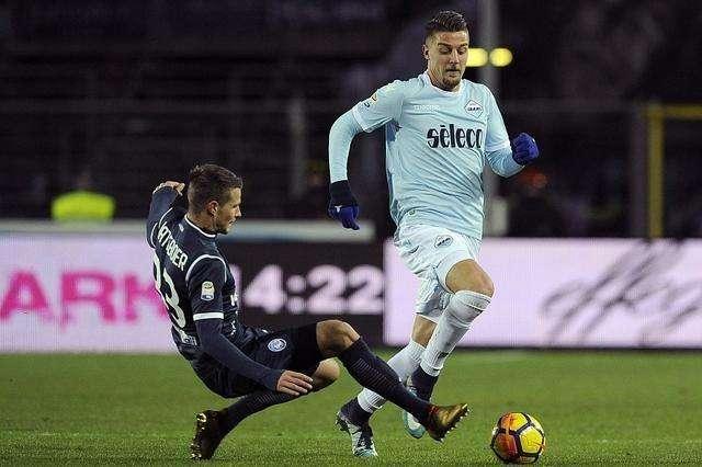  拉齐奥中场铁三角，米林科维奇核心作用凸显